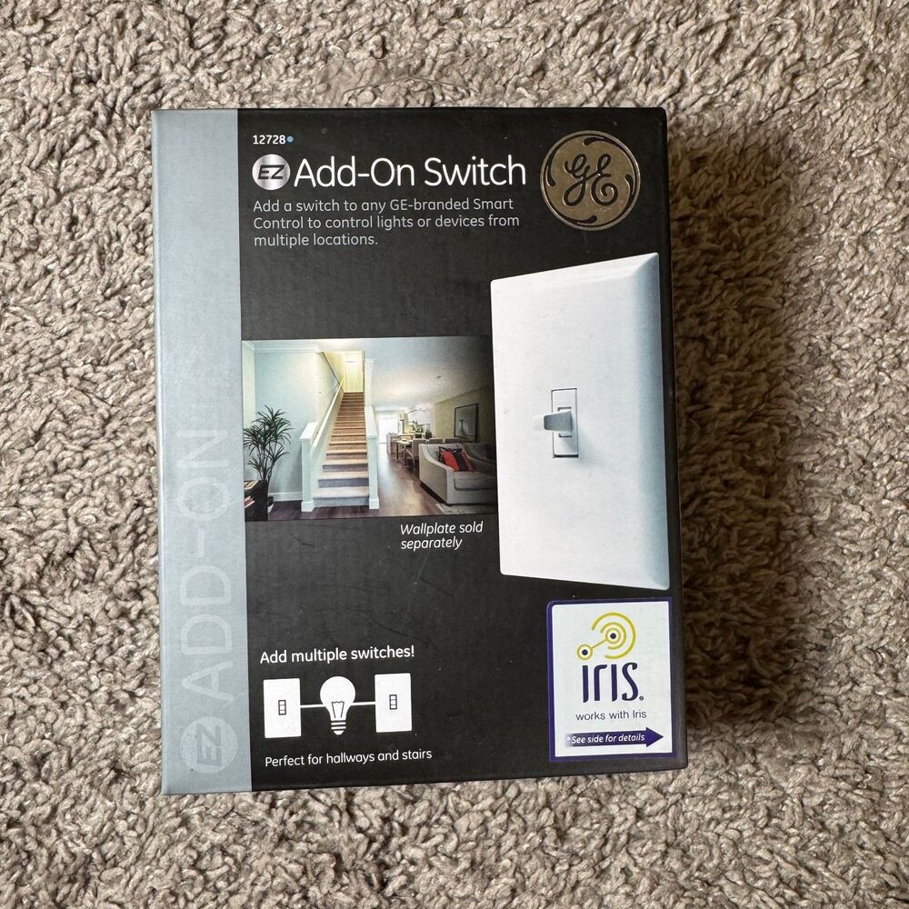 GE #12728 Add-On Switch Toggle for GE Smart Control